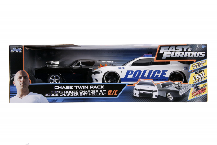 Set Masinute Fast & Furious RC Toyota Supra