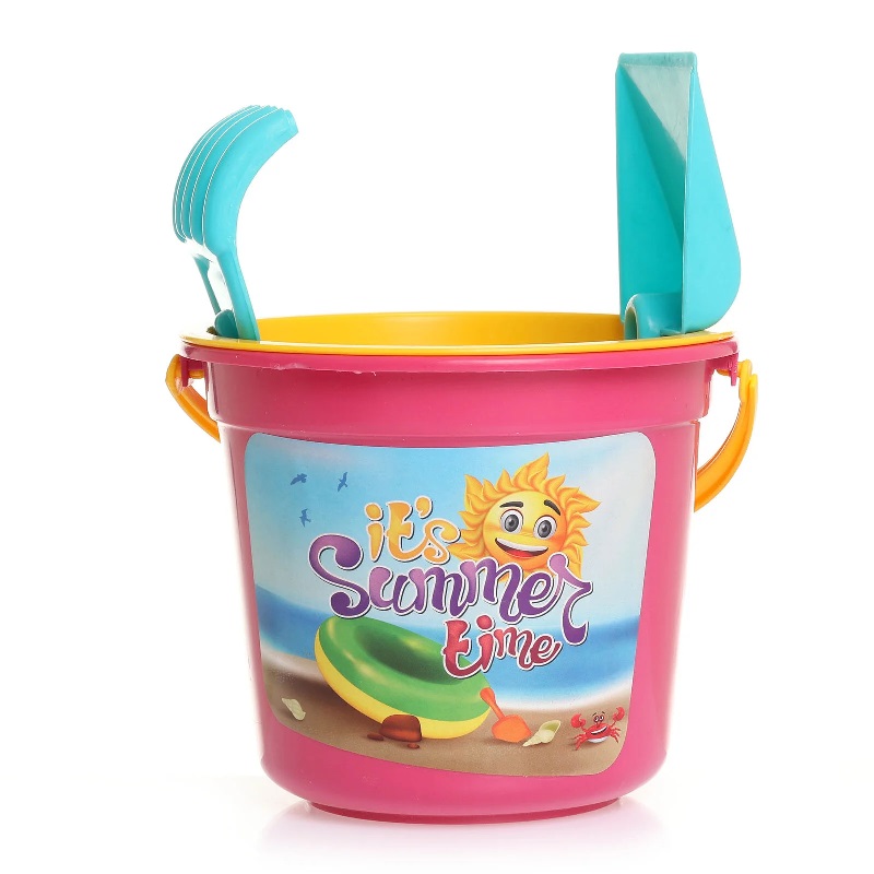 Set 5 jucării de nisip Sweet Pink Guclu Toys