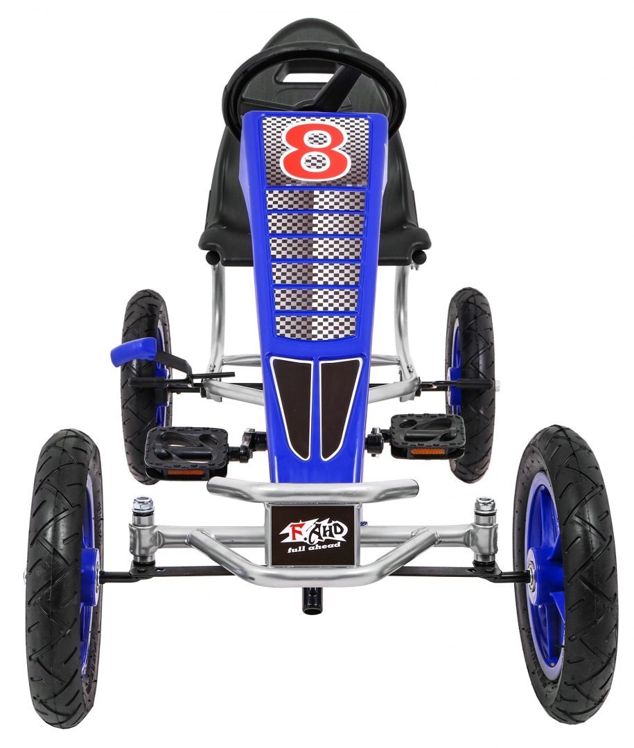 Kart Pedale Copii FULL Ahead AIR Albastru - imagine 7
