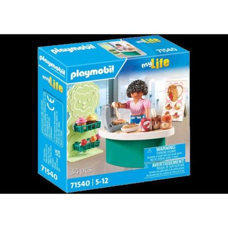 Playmobil Stand Dulciuri Jucarie Creativa - imagine 2