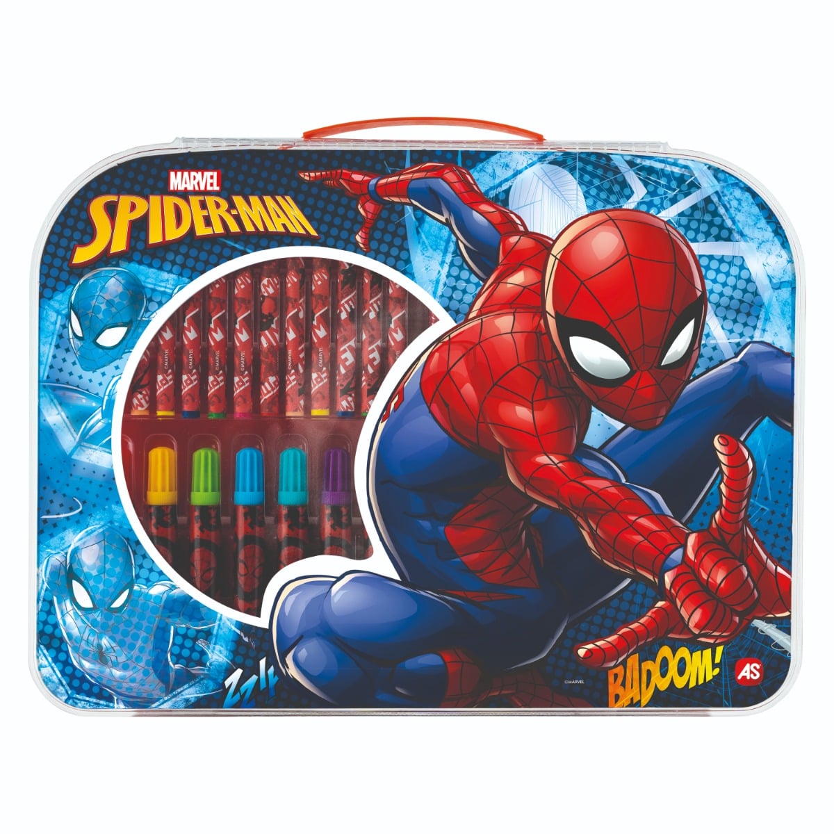 Set Desen Art Case Marvel Spiderman