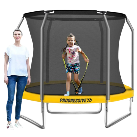 Trambulina Flex Super 240, Progressive, cu Plasa Protectie