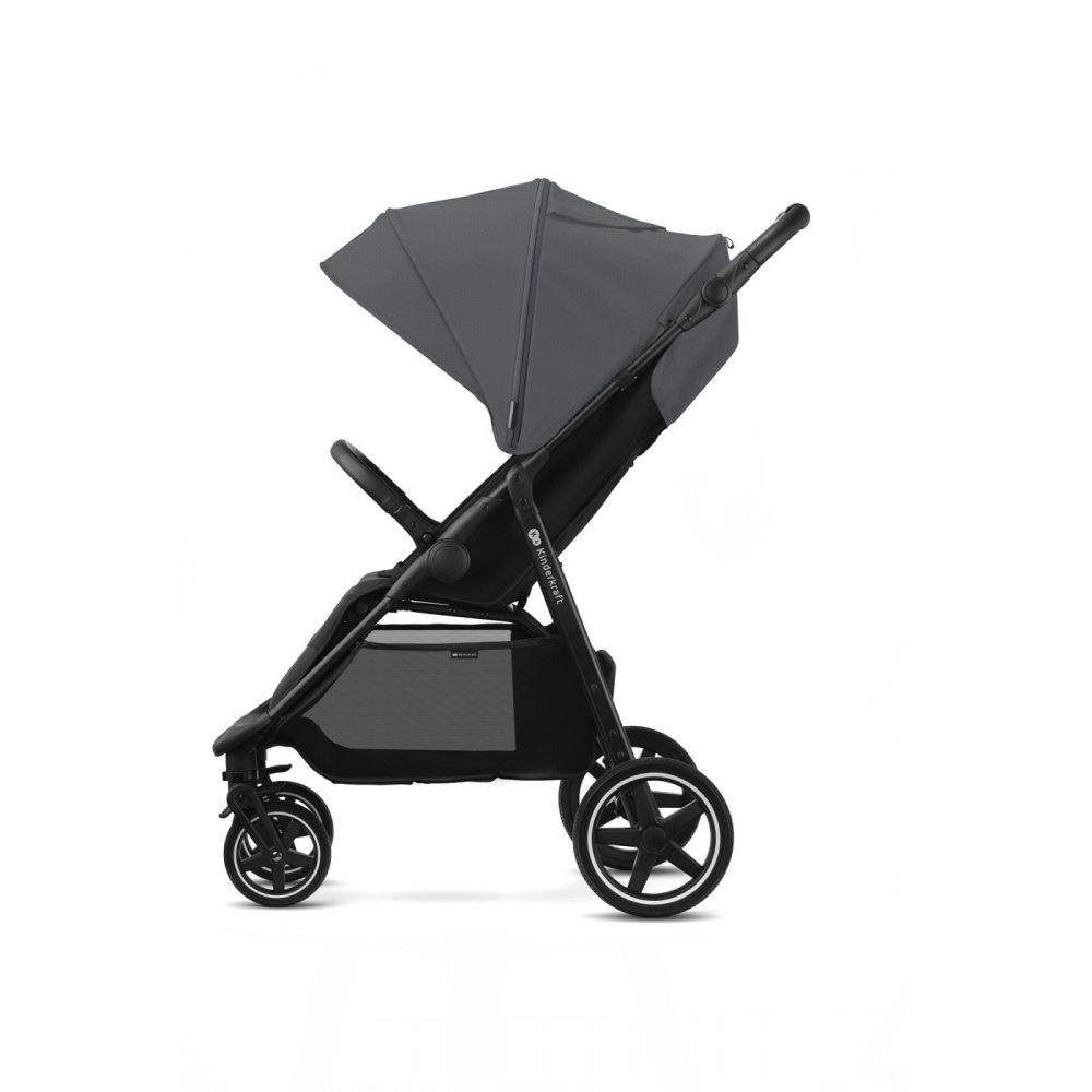 Kinderkraft Route - Carucior Sport Gri, 0-22 kg - imagine 2