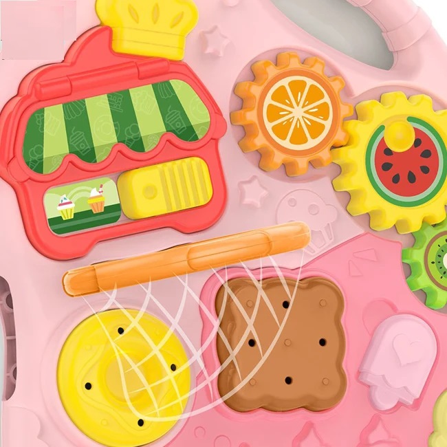Antepremergator 2in1 KikkaBoo Candy Party Pink - imagine 3