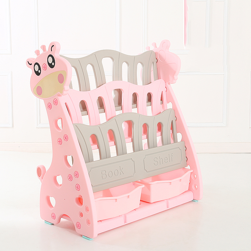 Organizator Cărți și Jucării Nichiduta Giraffe Pink
