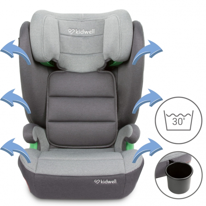 Scaun auto Kidwell Weston i-Size, Isofix, 15-36 kg - imagine 4