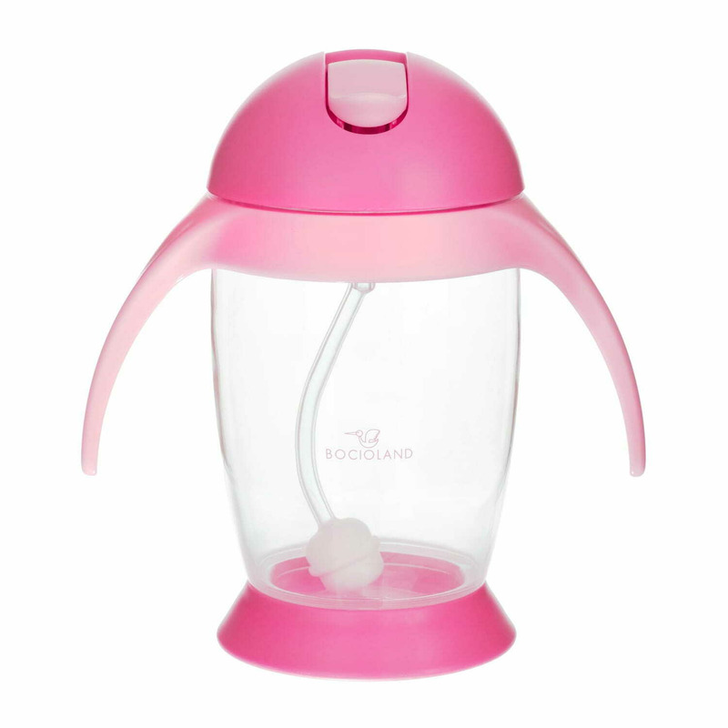Cana Bocioland Pink cu Pai 300ml