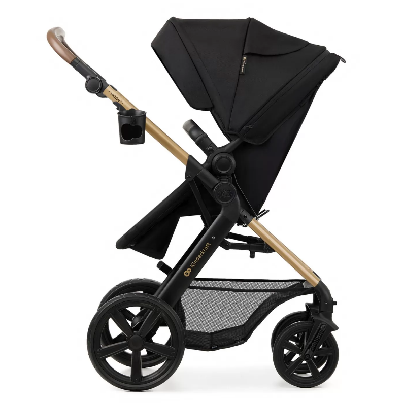 Carucior 3 in 1 Kinderkraft Moov 2 Black - imagine 11