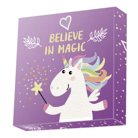 Tablou Diamond Dotz Believe in Magic - Set DIY