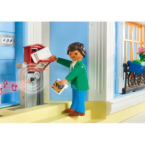 Casa mare de papusi Playmobil 70205, Sonerie Functionala - imagine 4