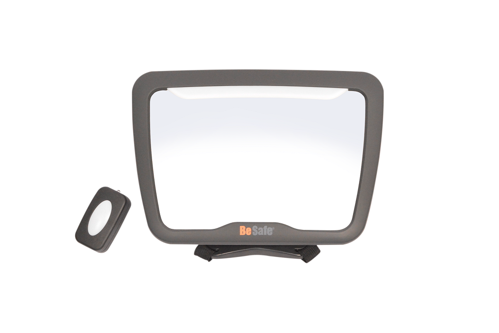 Oglinda retrovizoare BeSafe XL cu LED - Vizibilitate maximă - imagine 4