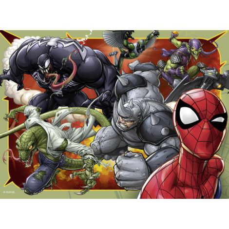 Puzzle Spiderman Ravensburger 12-24 piese - imagine 2