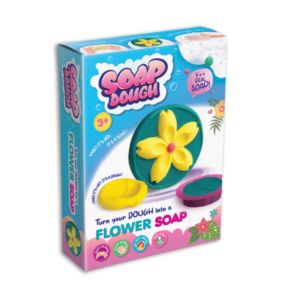 Set DIY Sapun Creativ Strigo Flori Galbene +3ani