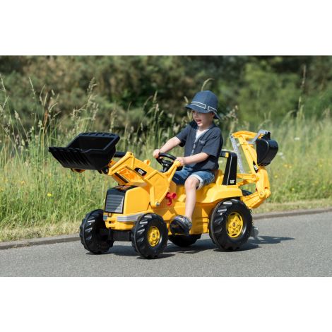 Tractor pedale CAT Rolly Toys - Excavator - imagine 3