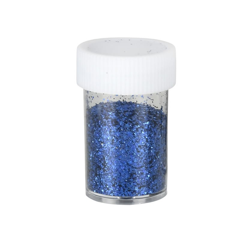 Set Sclipici Pulbere Albastru 12buc Colorart
