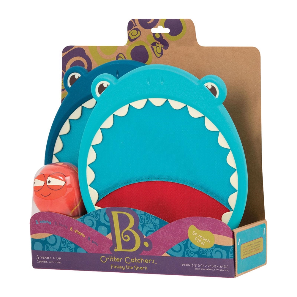 Palete cu Scai Rechinul Finley B.Toys | Joc Exterior - imagine 2