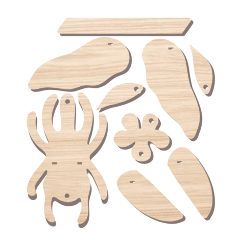 Breloc Carabus Avenir - Set Creativ Lemn - imagine 9