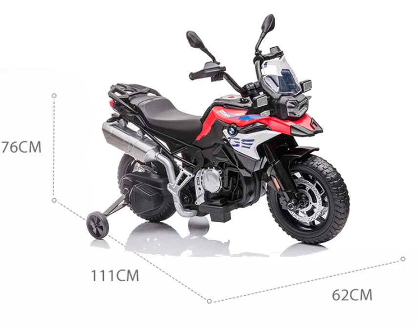 Motocicleta Electrica BMW F850 GS 12V Copii - imagine 9