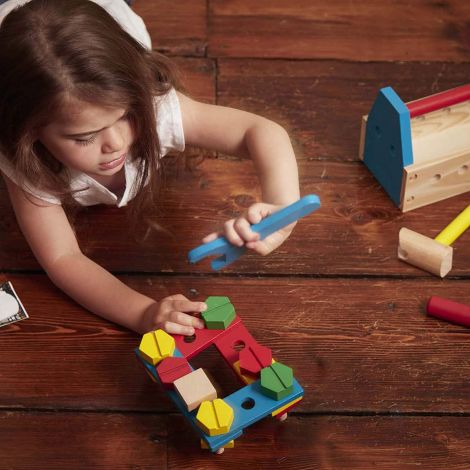 Ladita Scule Melissa & Doug | Jucarie Lemn Creativa - imagine 7