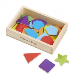 Forme Magnetice Lemn Melissa & Doug, Educativ - imagine 2