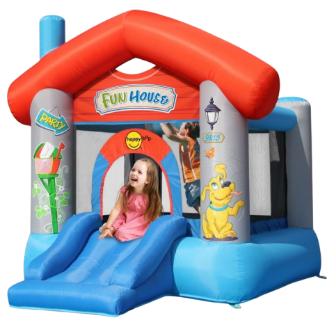 Saltea Gonflabilă Happy Hop Joy 9215 cu Tobogan