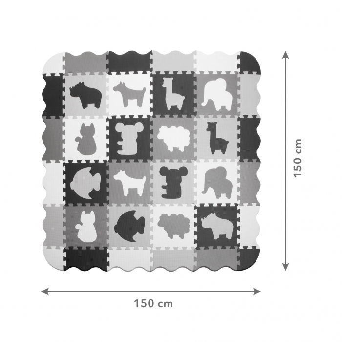 Salteluta Puzzle Kidwell Happy Zoo - imagine 2