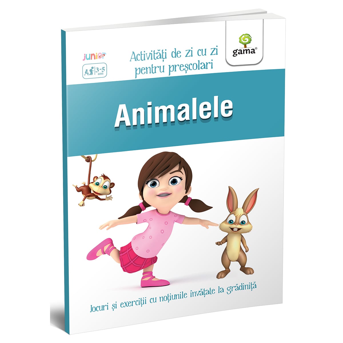 Carte Animale 3-5 Ani, Editura Gama