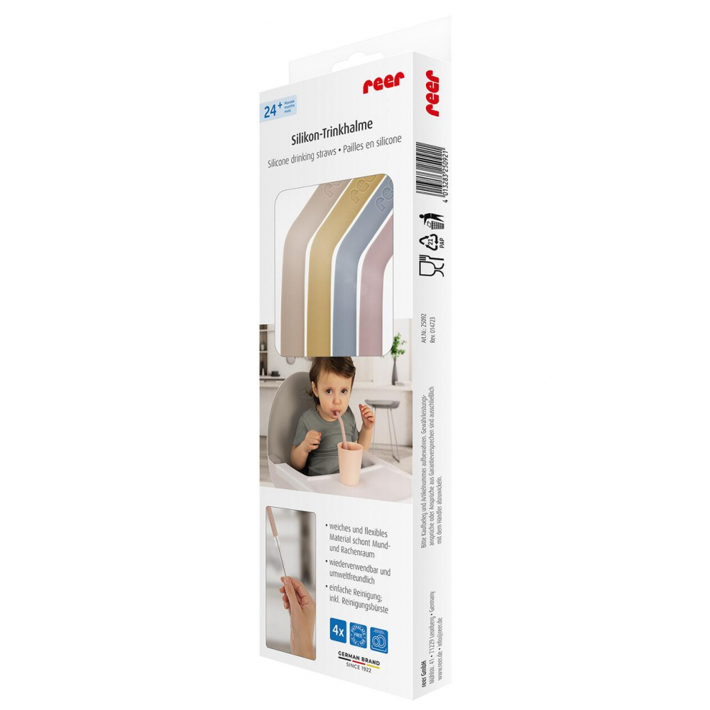 Set 4 Paie Silicon Reer Reutilizabile Copii 24+L - imagine 2