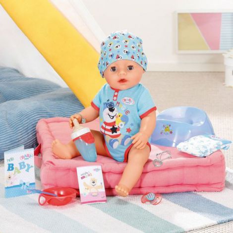 BABY born Baiat 43cm cu Suzeta Magica | Zapf - imagine 5