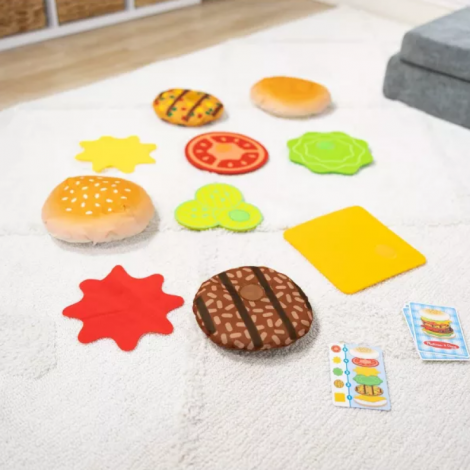 Burger Gigant Melissa&Doug | Joc Educativ - imagine 3