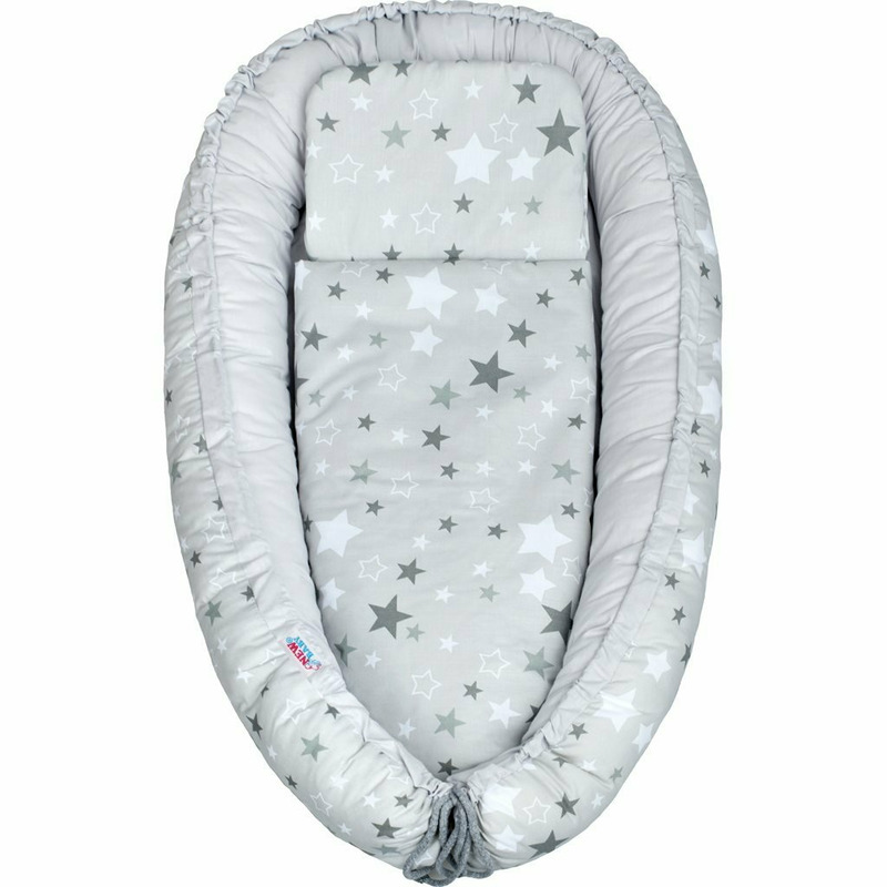 Set New Baby Baby Nest cu Păturică și Pernuță