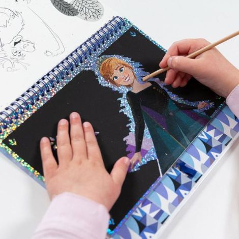 Totum Disney Frozen Set Creativ Razuit si Colorat - imagine 5