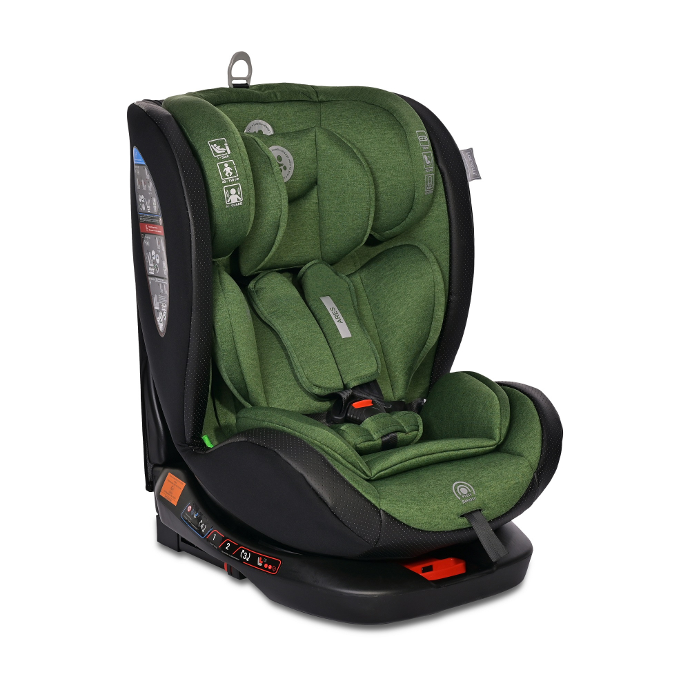 Scaun Auto Lorelli Ares i-Size Rotativ 360° Verde
