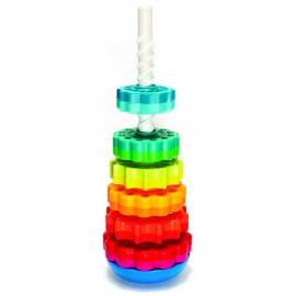 Piramida cu Rotite Fat Brain Toys - imagine 17