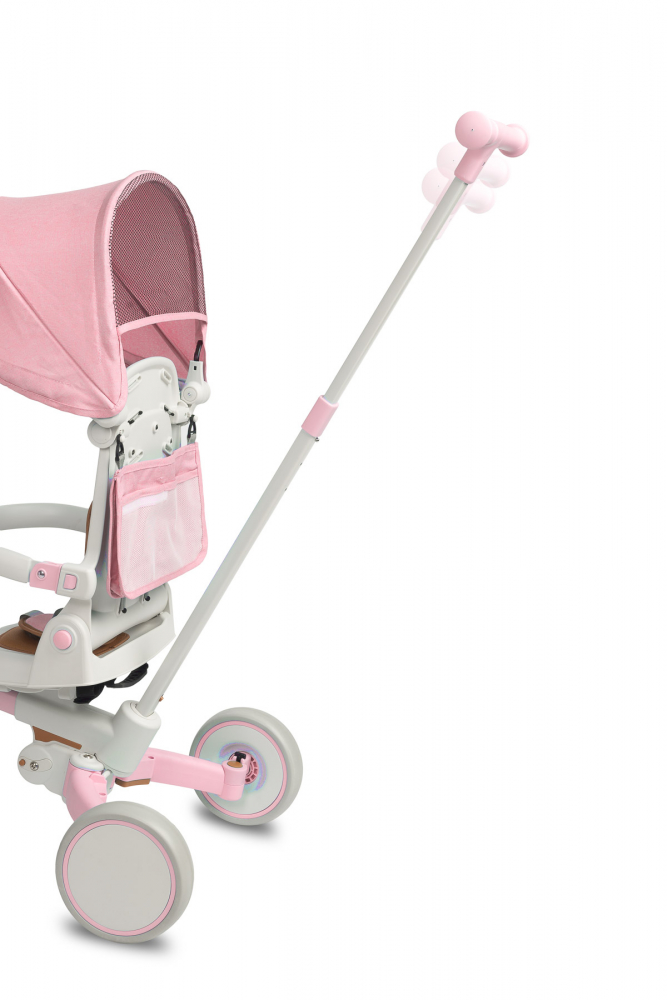 Tricicleta Toyz Faro Pink Ultra-pliabilă Multifuncțională - imagine 4