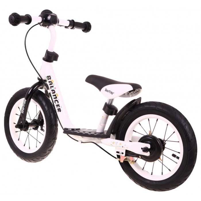 Bicicleta Balancer SporTrike alb - învață echilibrul
