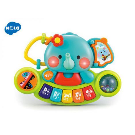 Hola Elefant Pianina Muzicala Interactiva - imagine 3