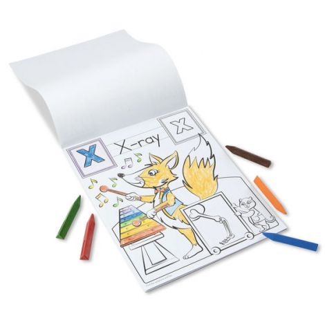 Bloc de desen Alfabetul Animalelor Melissa & Doug - imagine 3