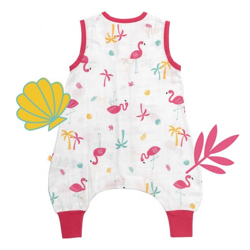 Sac de dormit Bamboo Flamingo 0.5 Tog Slumbersac - imagine 3