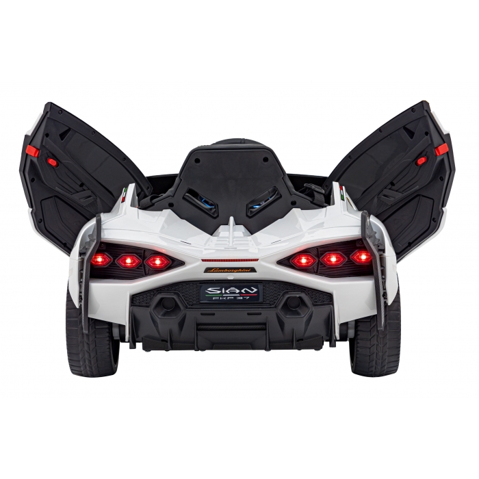 Masinuta Electrica Lamborghini Sian Alb 106W | 2 Locuri - imagine 10