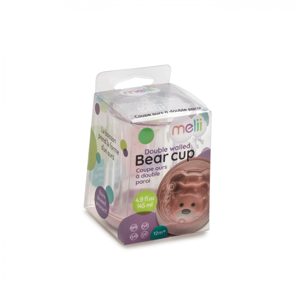 Pahar Copii Melii Roz, Design Interior Urs, 145 ml