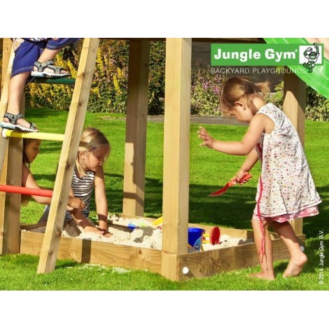 Complex Joacă Barn Jungle Gym cu Tobogan - imagine 5