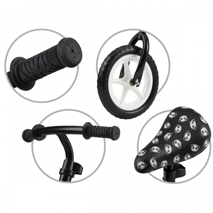 Kidwell Rebel Panda 12" | Bicicletă fără pedale 2.6kg - imagine 4