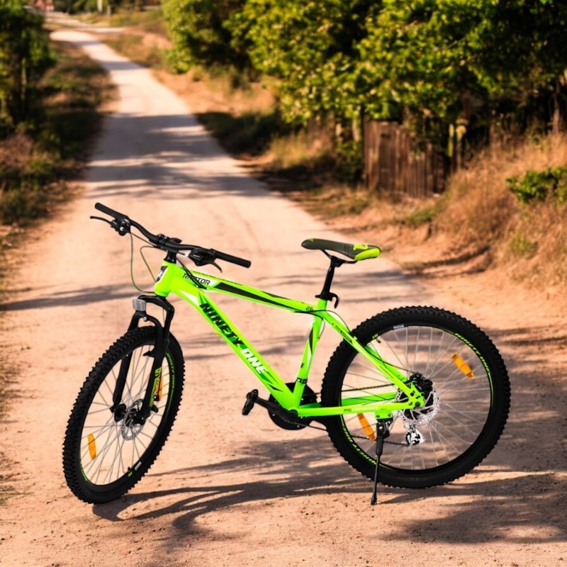 Bicicleta MTB Procart Verde Neon cu Disc - imagine 6