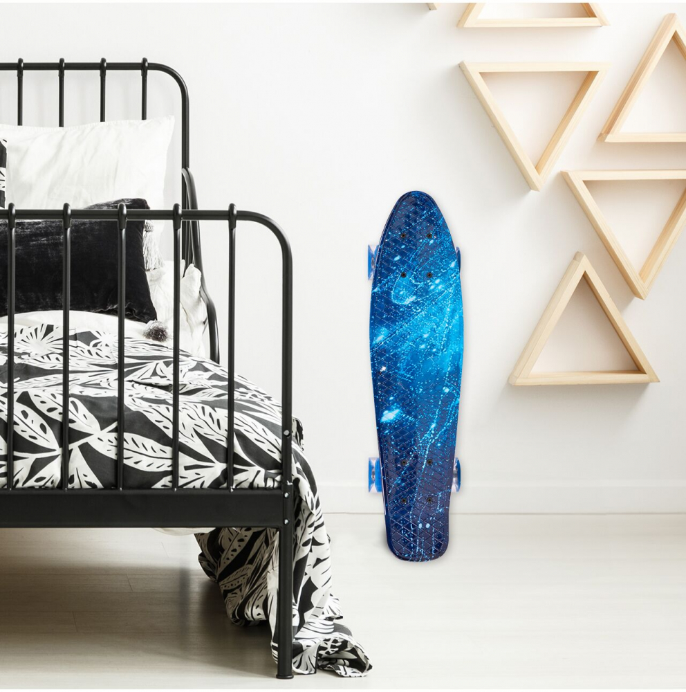 Skateboard LED Malplay Glowing Galaxy - imagine 6