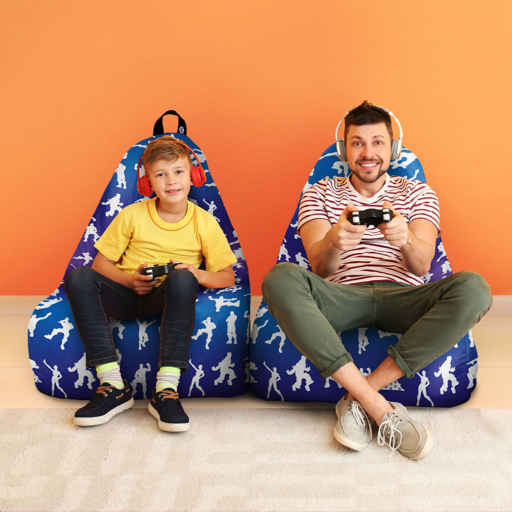 Fotoliu Puf XL Fortnite Updeco - Confort Maxim - imagine 4
