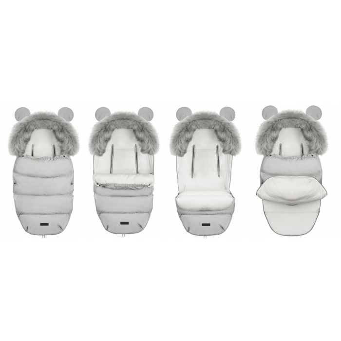 Sac Dormit Ricokids Elmi Gri - Comfort Siguranta Copil