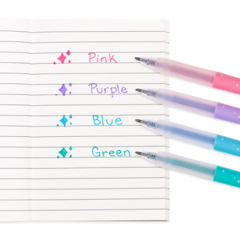 Ooly Oh My Glitter! Pixuri gel cu sclipici 4buc - imagine 3
