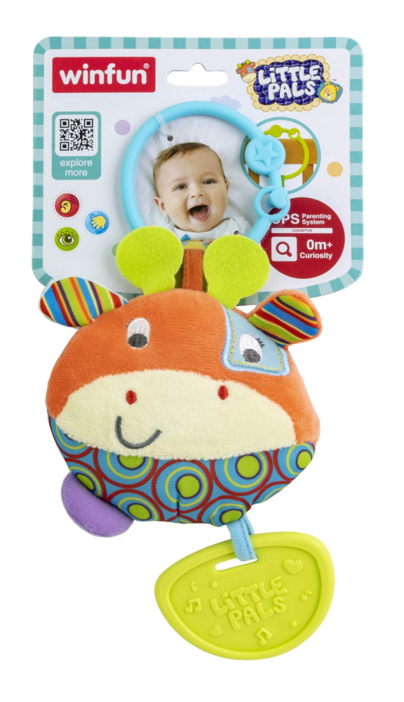 Zornăitoare Girafa Winfun pentru Dentitie