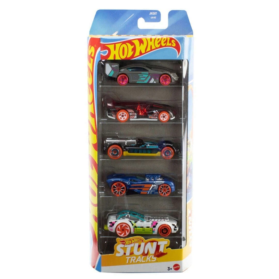 Set 5 Masinute Hot Wheels Stunt Tracks
